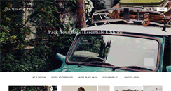 Desktop Screenshot of blog.alternativeapparel.com